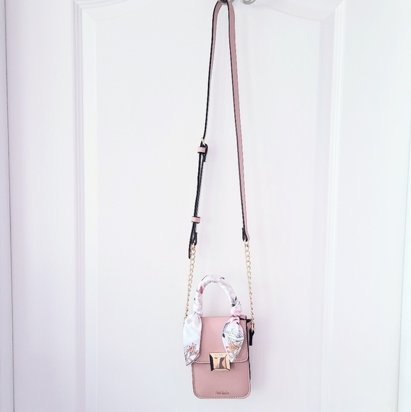ALDO Crossbody with Twilly matching Pink - Picture 4 of 6